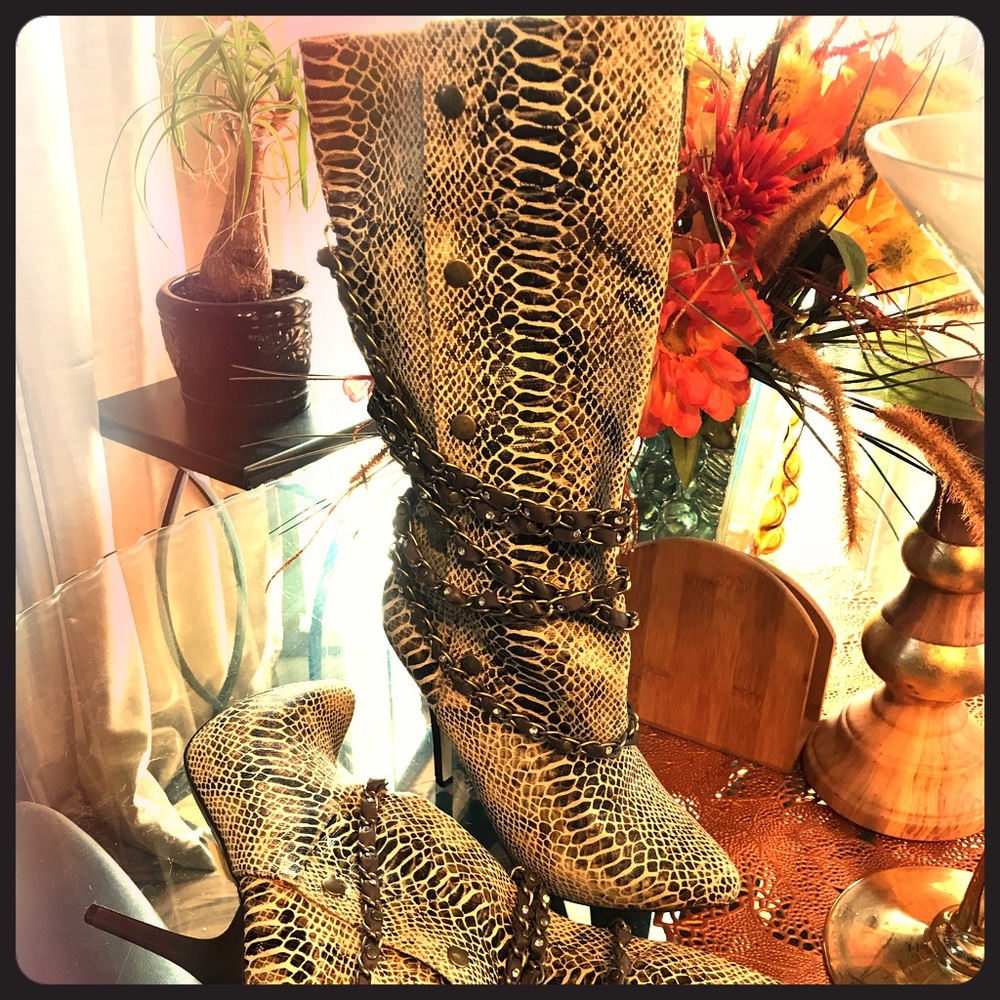 Hot Snake Chain Boot! - image 1